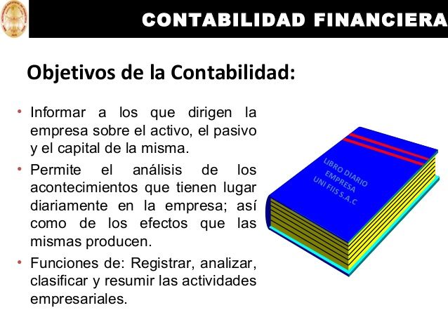 Contabilidad financiera, Contabilidad gerencial y Contabilidad de costos