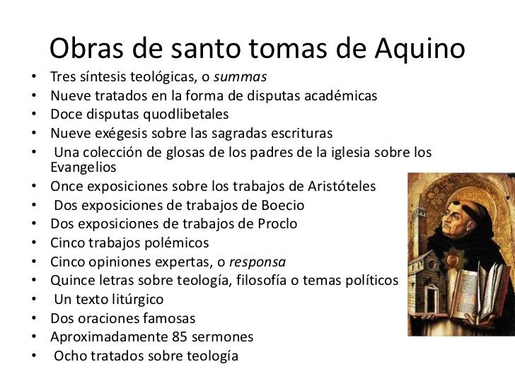 Santo Tomas De Aquino
