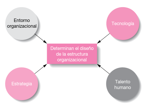 Administración de la estructura y la cultura organizacionales.