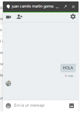 MI EXPERIENCIA EN HANGOUTS