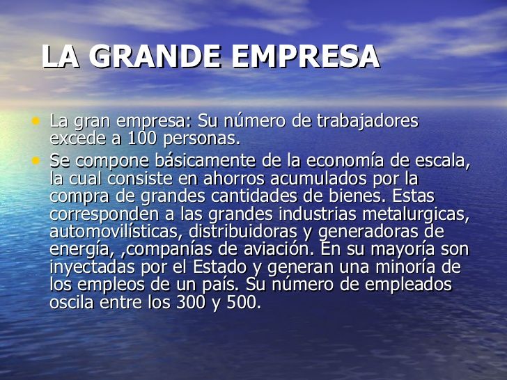CLASIFICACIÓN DE LAS EMPRESAS ACORDE A LA LEGISLACIÓN COLOMBIANA.