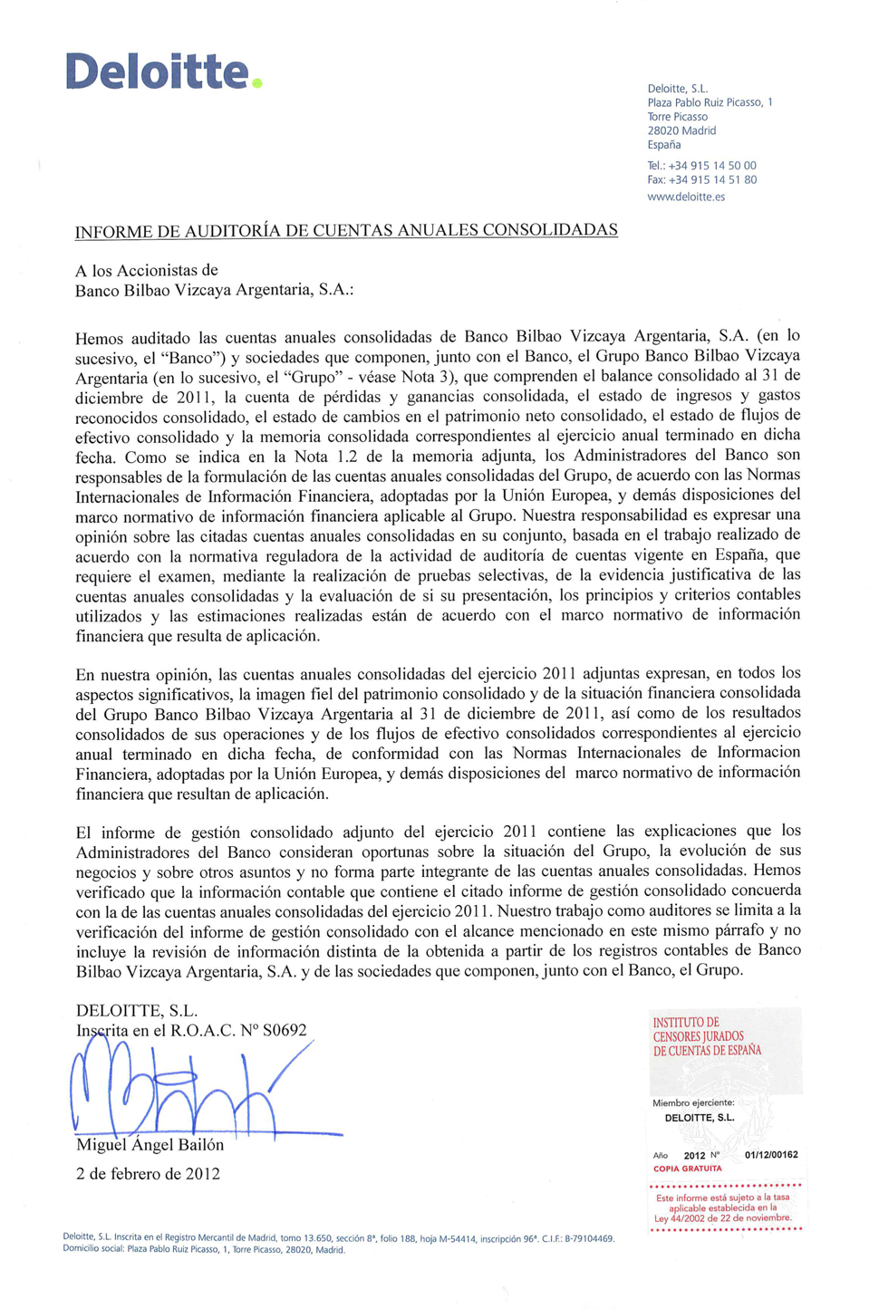 NIA 700: Formación de la opinión y emisión del informe de auditoría sobre los EFs