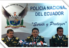HERALDICA Y PROTOCOLO DE LA POLICIA NACIONAL DEL ECUADOR
