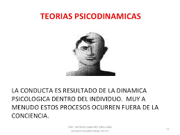 TEORÍA PSICODINÁMICA