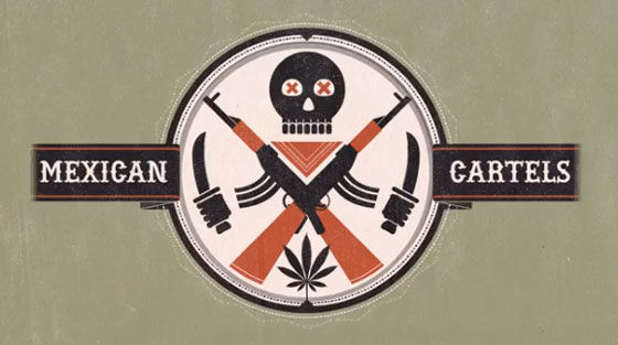 Venta ilegal de drogas y armas.