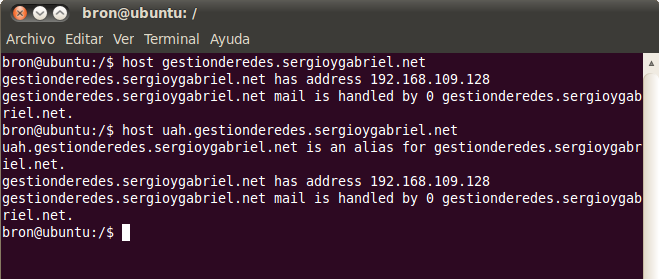 Intalación del Servidor DNS en Ubuntu 16.04.1
