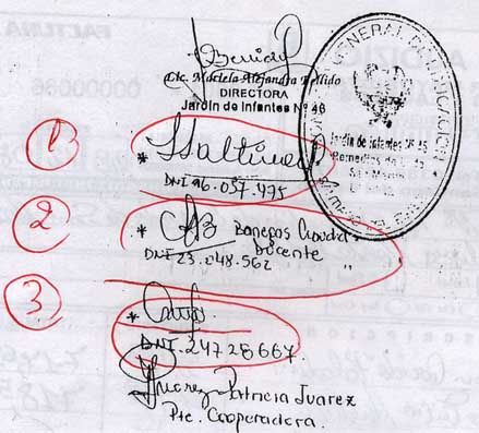 LA GRAFOTECNICA, METODOS MAS CORRIENTES PARA LA FALSIFICACION