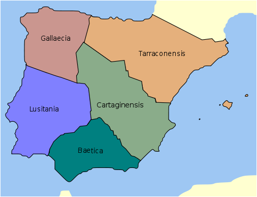 L.MÍNGUEZ Y P.CARPINTERO ESQUEMA HISPANIA ROMANA