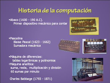 HISTORIA DEL COMPUTADOR