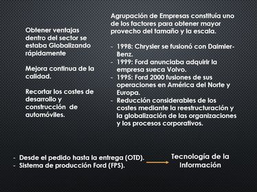 Estrategia para la cadena de suministro FORD