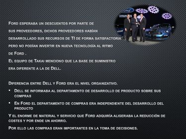 Estrategia para la cadena de suministro FORD