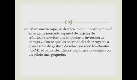 Grupo 7: Bancaja desarrollo de inteligencia de cliente