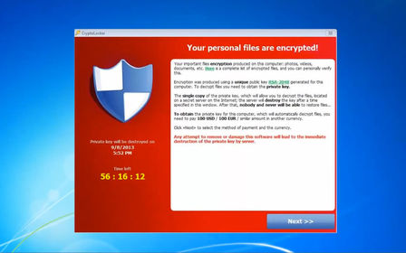 Ransomware.