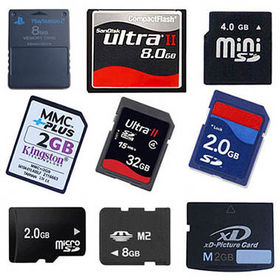 TARJETAS DE MEMORIA(SD)