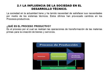 BLOQUE 2. SEGUNDOS AÑOS "CAMBIO TÉCNICO Y CAMBIO SOCIAL"