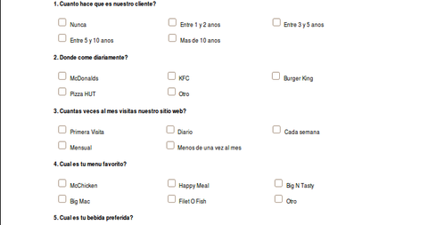 Tipos de encuesta