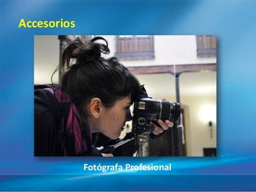 Que elementos se emplean en un estudio fotográfico.