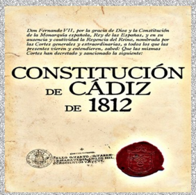 CONSTITUCIÓN DE CÁDIZ (1812)