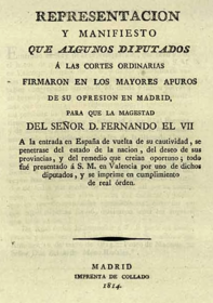 Manifiesto de los persas (1814)