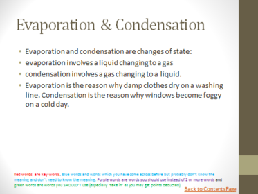 GCSE - AQA: P1.1 Heating and Cooling