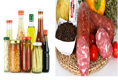 Proceso de salazon, azucarado, curado, ahumado y acidificado
