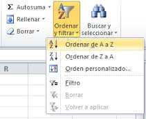 ORDENAR
