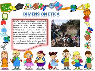 las dimensiones en preescolar Julia Leal