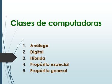 La computadora: clasificacion, partes y funcionamiento 2