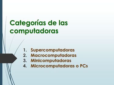 La computadora: clasificacion, partes y funcionamiento 2
