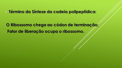 SÍNTESE PROTEICA