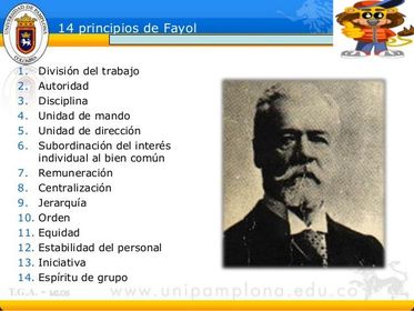 14 PRINCIPIOS DE FAYOL