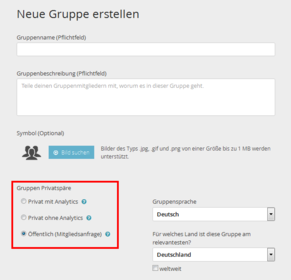 Öffentlich oder Privat?