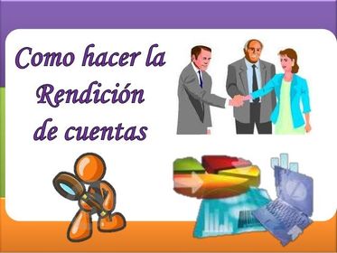 Rendición de cuentas.