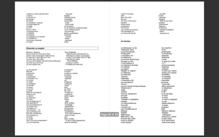 French Leaving Cert A1 Vocabulary for Higher Level