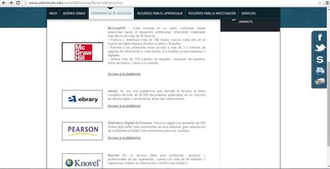 Bibliotecas Uniminuto
