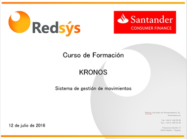 Kronos - Presentación