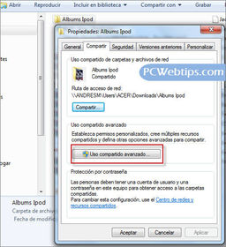 Como compartir recursos en red