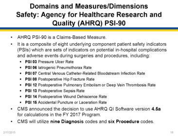 Domain II: Overview of Hospital VBP (provided by Diane Rogers)