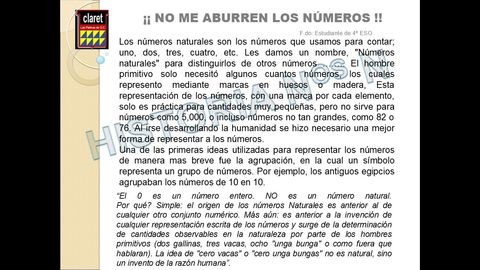 CLASIFICACIÓN DE LOS NÚMEROS REALES