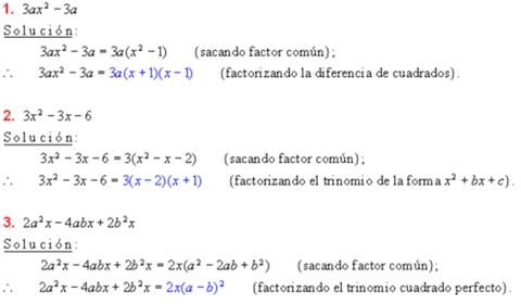EJERCICIOS RESUELTOS ÁLGEBRA DE BALDOR CONTINUACIÓN