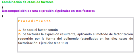 EJERCICIOS RESUELTOS ÁLGEBRA DE BALDOR CONTINUACIÓN