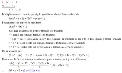 EJERCICIOS RESUELTOS ÁLGEBRA DE BALDOR CONTINUACIÓN