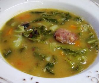 Para matar as saudades: Sopa de feijão!