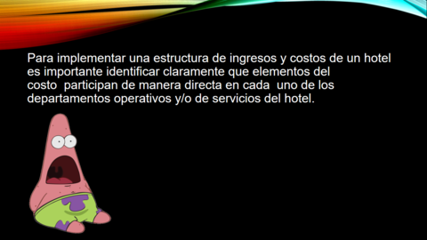 Consecuencias que se originan en Alimentos y Bebidas como principal generador de ingresos en el hotel, en comparación con el Área de Habi...