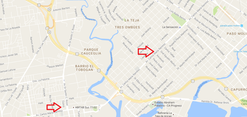 Ubicación Geográfica de las Escuelas
