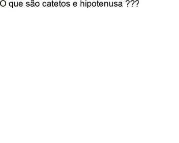 TEOREMA DE PITÁGORAS