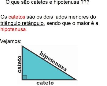 TEOREMA DE PITÁGORAS