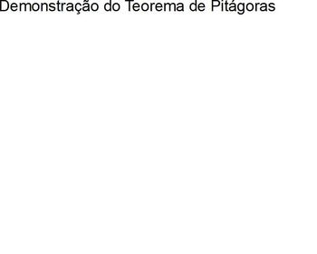 TEOREMA DE PITÁGORAS
