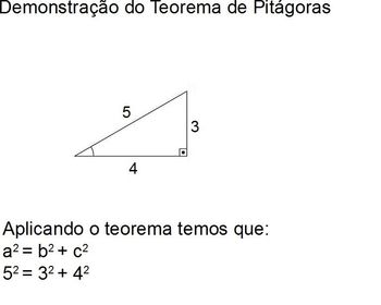 TEOREMA DE PITÁGORAS