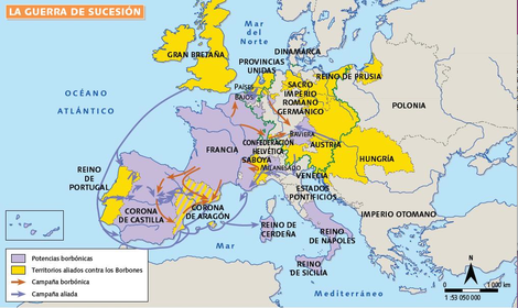 GUERRA DE SUCESIÓN ESPAÑOLA